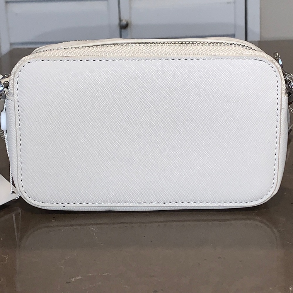 NWT Valentino Orlandi Studded Double Zip Crossbody Guitar Strap Camera Bag - Picture 4 of 15